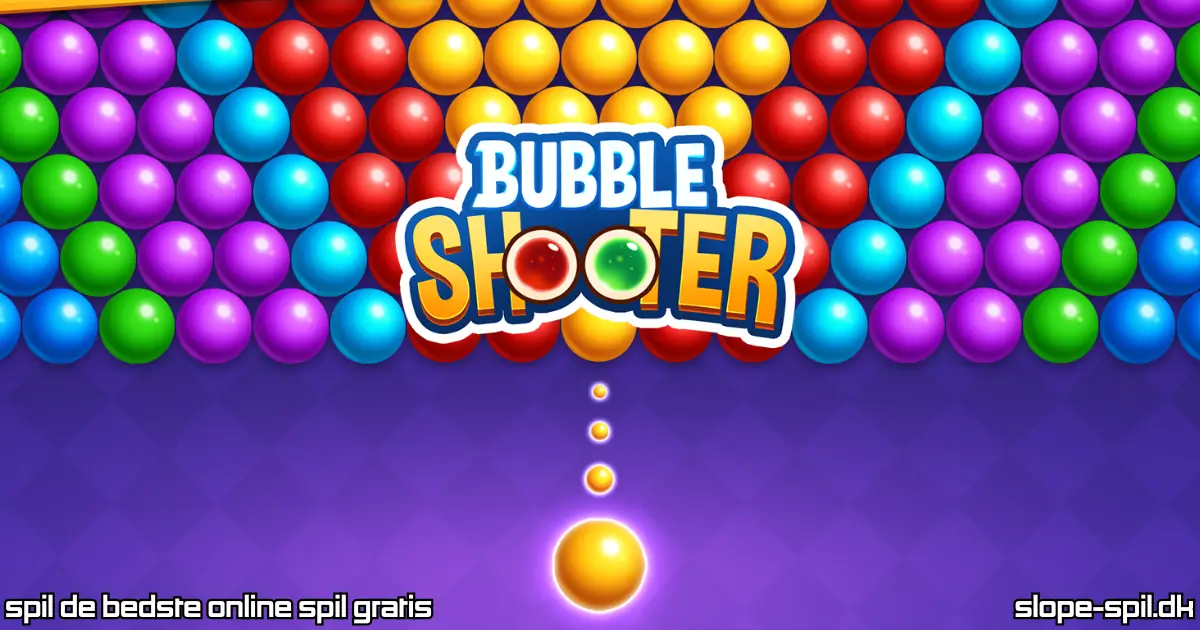 Spil Bubble Shooter Online Gratis