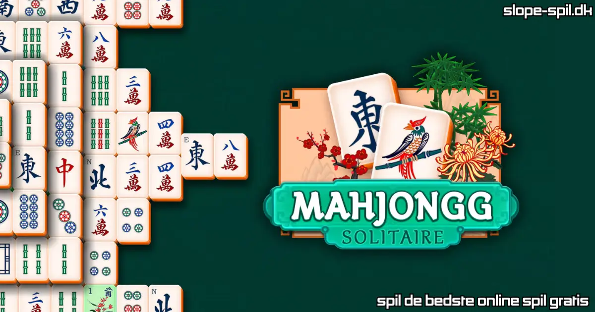 Spil Mahjong Online Gratis