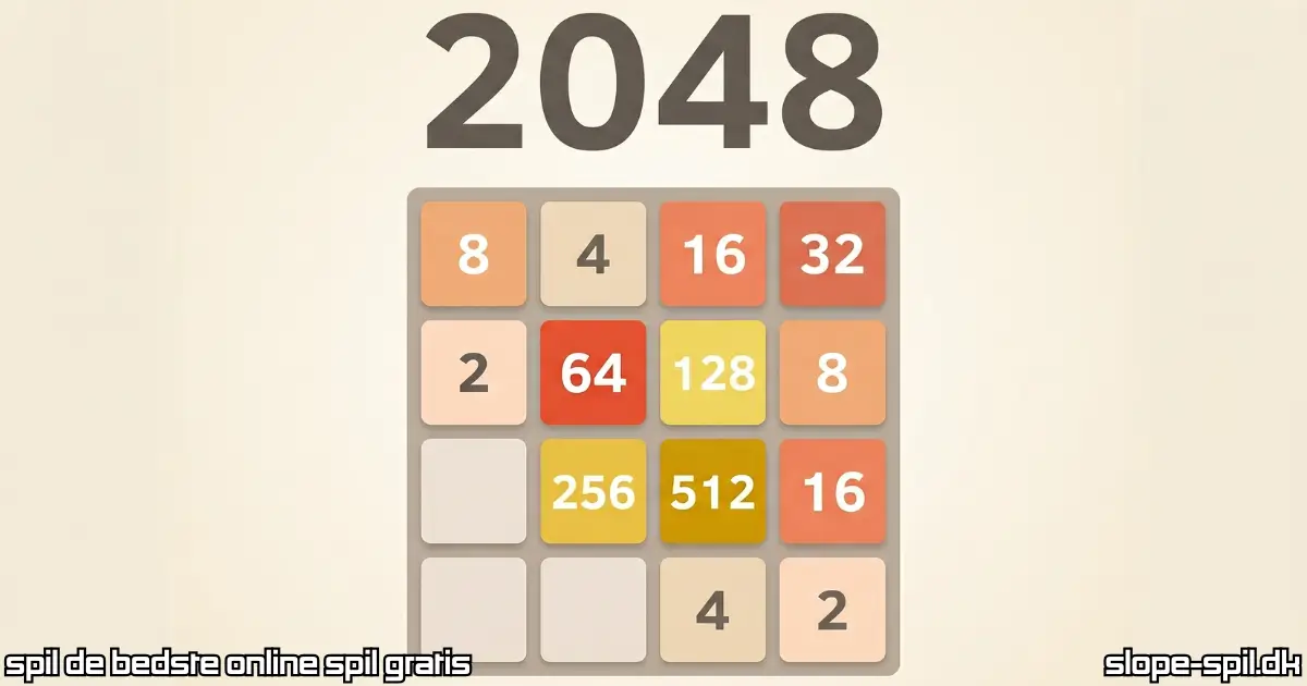 Spil 2048 Online Gratis