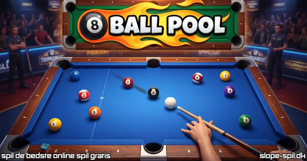 Spil 8 Ball Pool Online Gratis