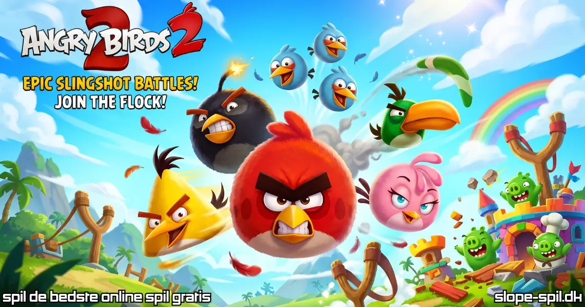Spil Angry Birds 2 Online Gratis
