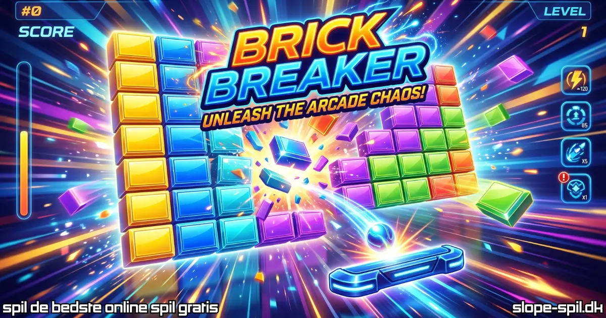 Spil Brick Breaker Online Gratis