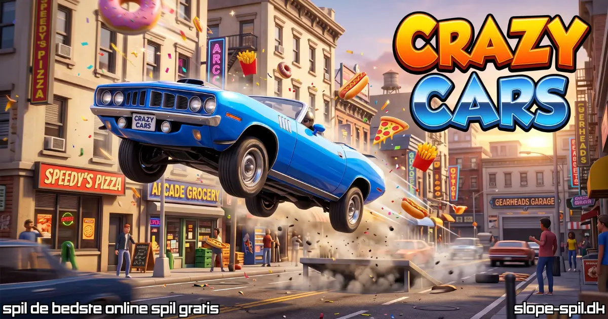 Spil Crazy Cars Online Gratis