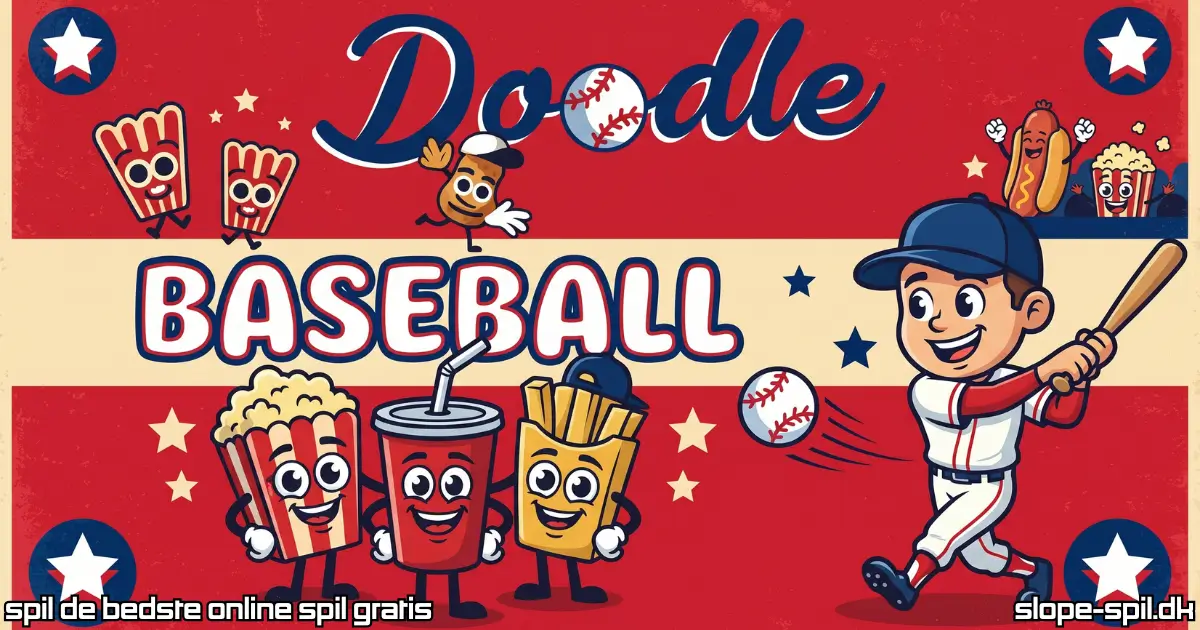 Spil Doodle Baseball Online Gratis