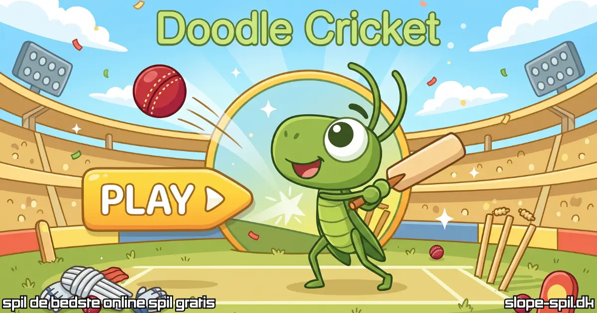 Spil Doodle Cricket Online Gratis