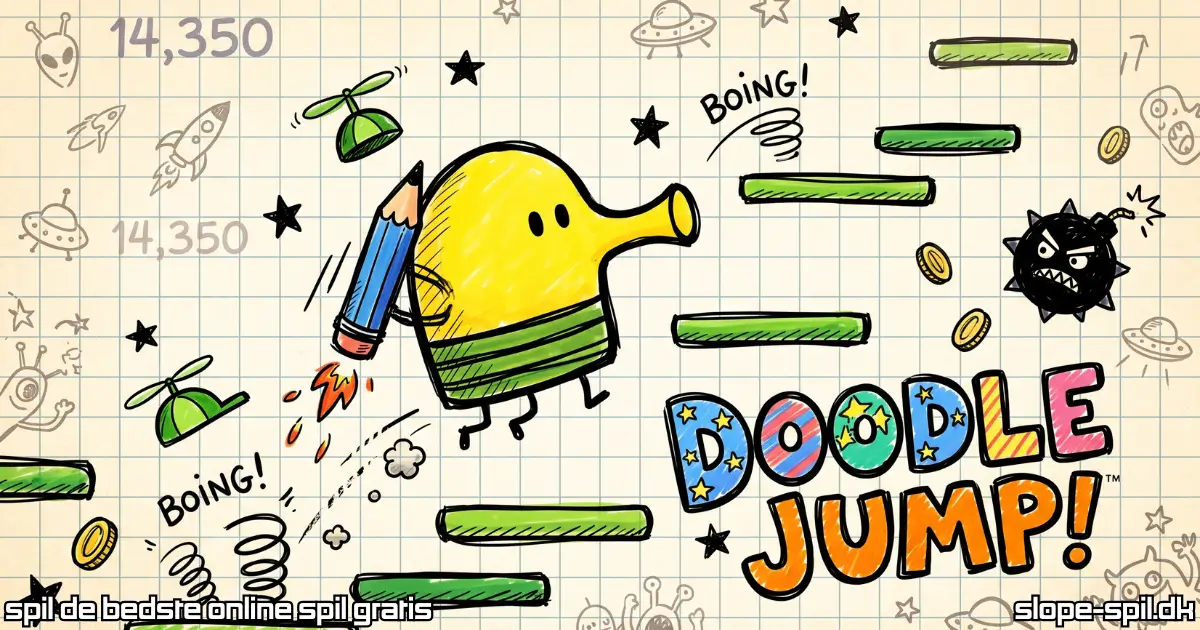 Spil Doodle Jump Online Gratis