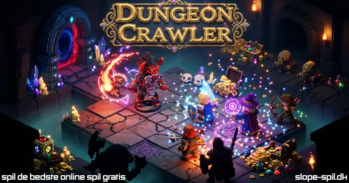 Spil Dungeon Crawler Online Gratis