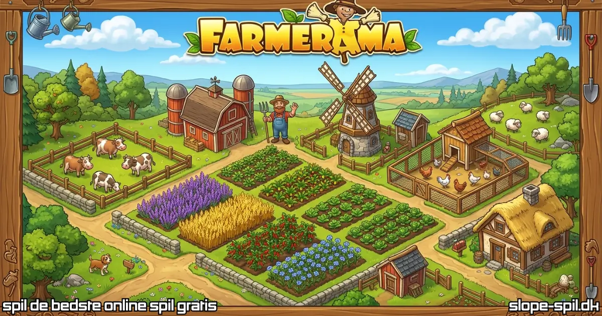 Spil Farmerama Online Gratis
