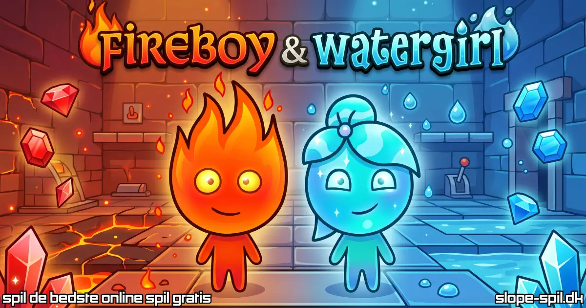 Spil Fireboy And Watergirl Online Gratis