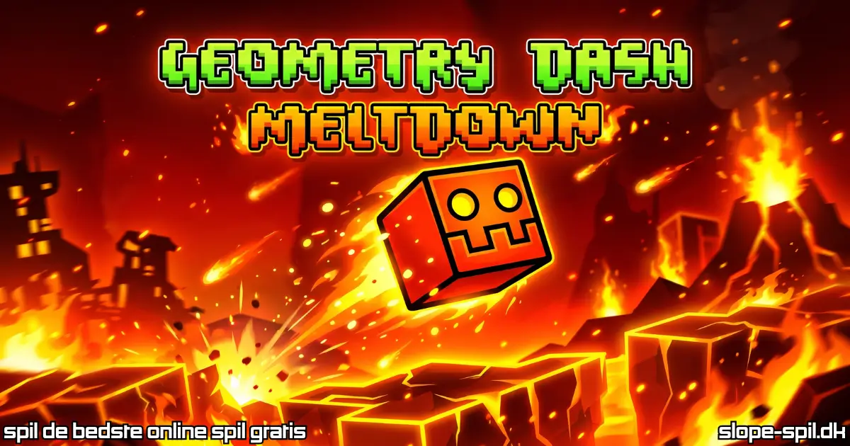 Spil Geometry Dash Meltdown Online Gratis