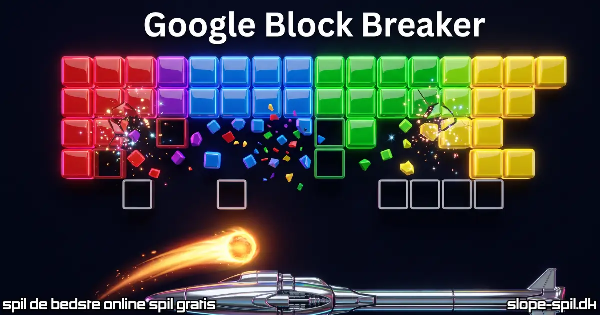 Spil Google Block Breaker Online Gratis