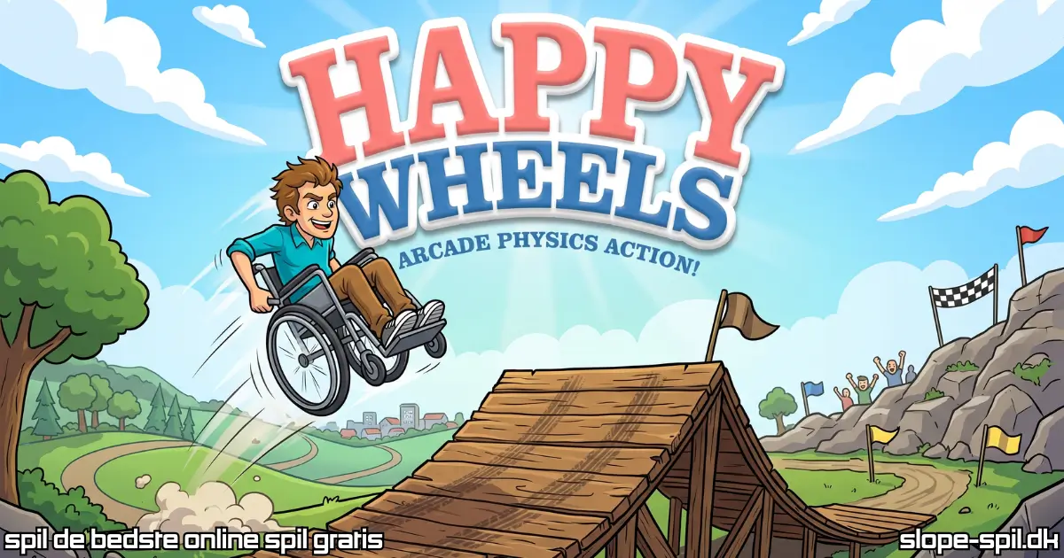 Spil Happy Wheels Online Gratis
