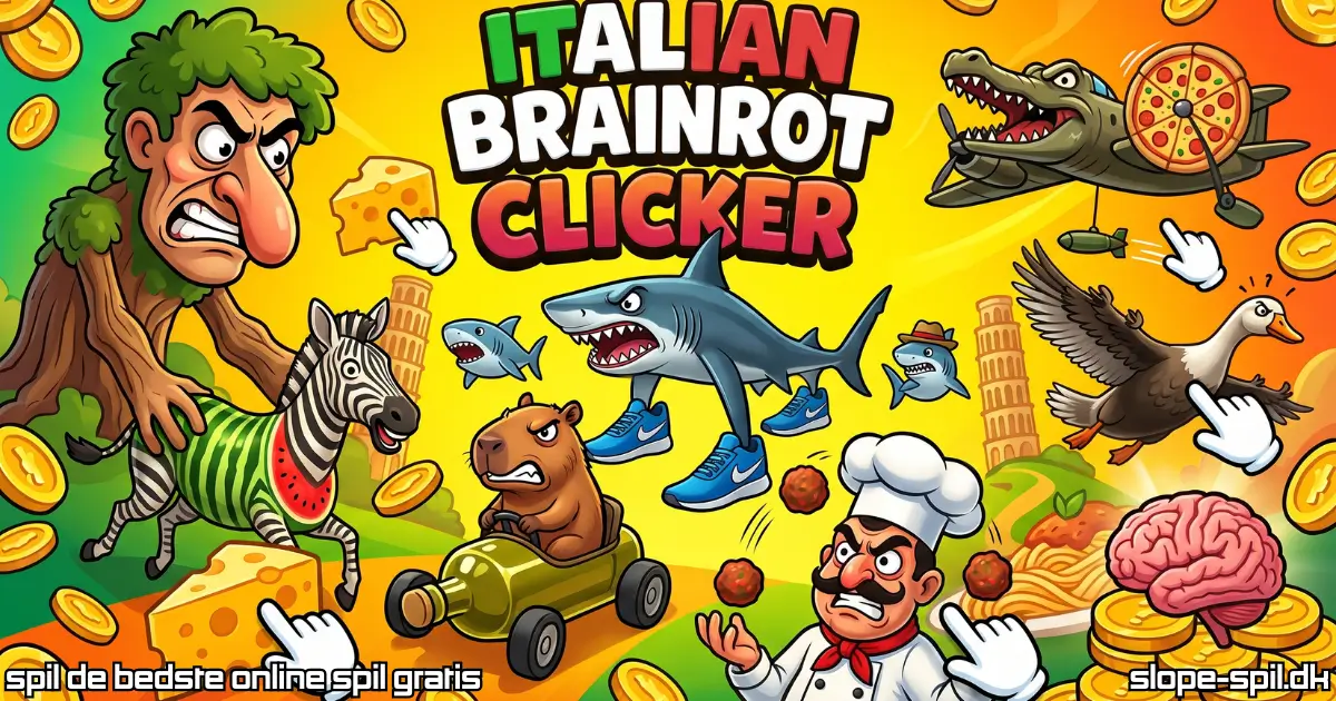 Spil Italian Brainrot Clicker Online Gratis