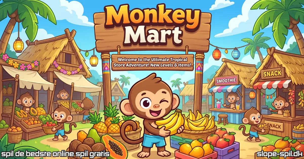 Spil Monkey Mart Online Gratis