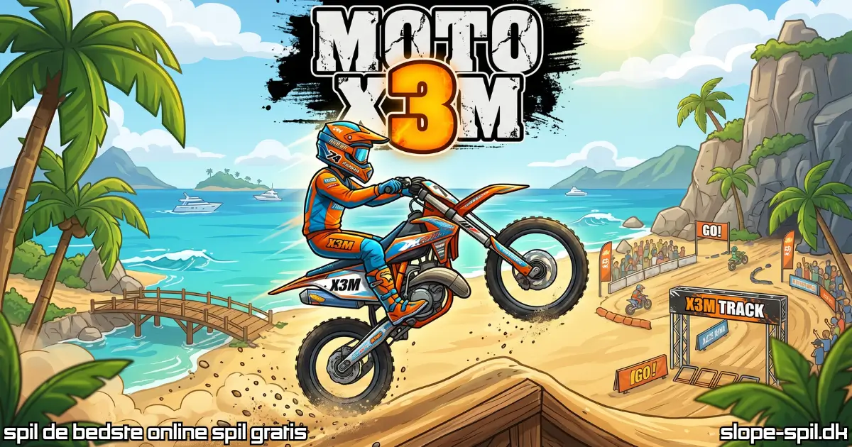 Spil Moto X3M Online Gratis