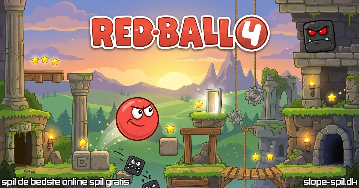 Spil Red Ball 4 Online Gratis