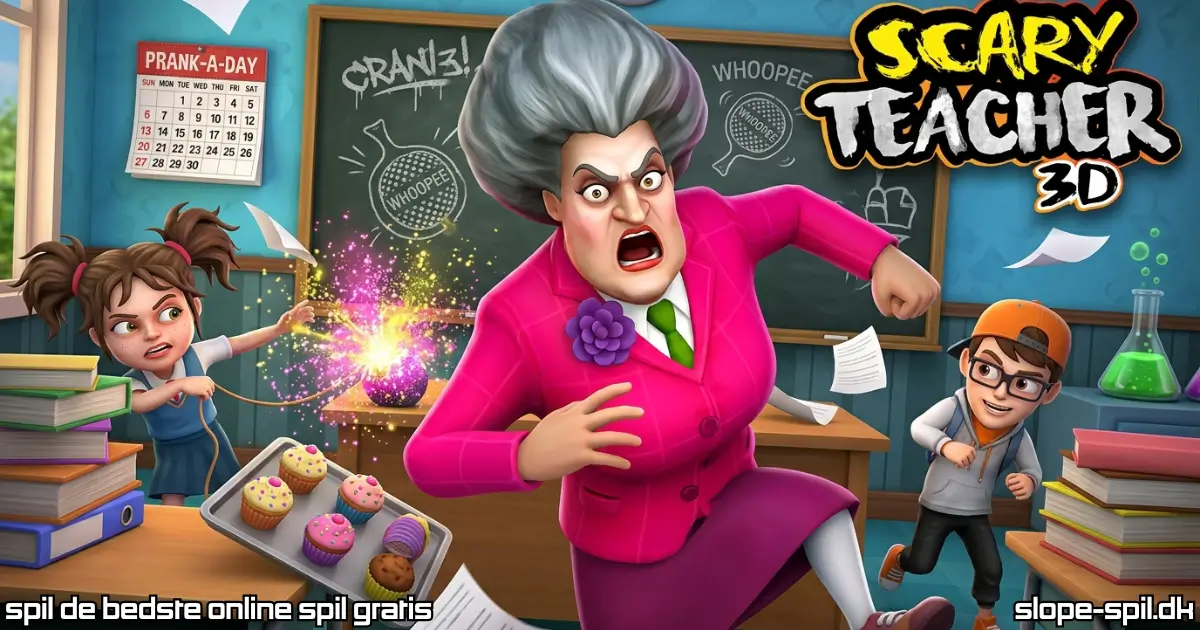 Spil Scary Teacher 3d Online Gratis