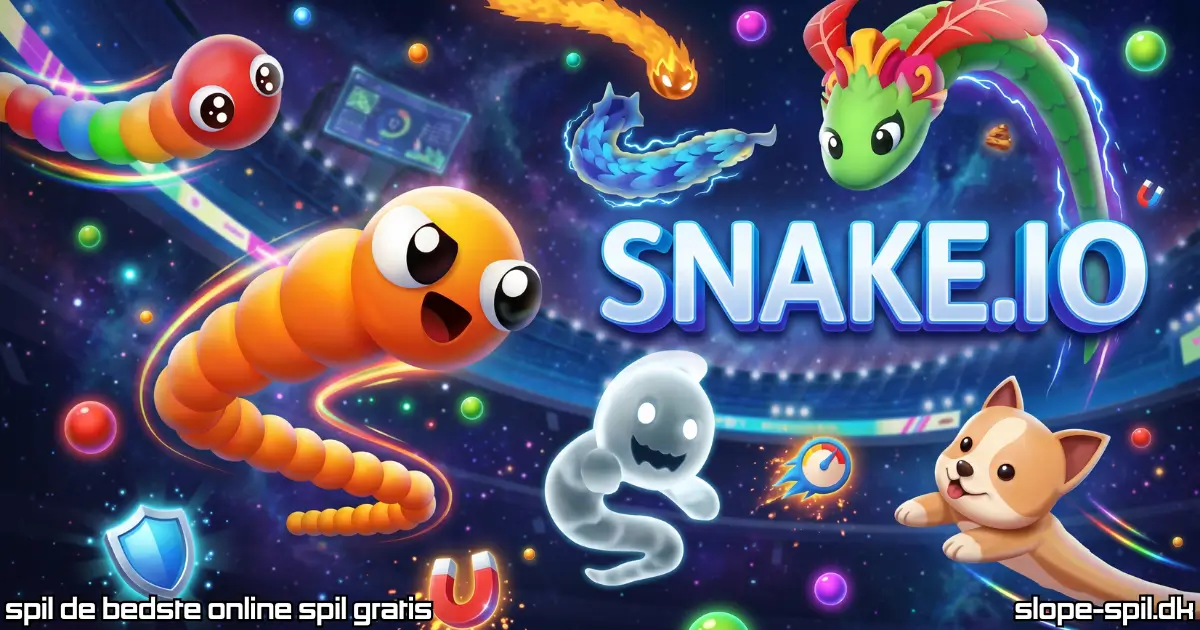 Spil Snake io Online Gratis