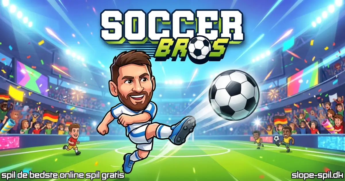 Spil Soccer Bros Online Gratis