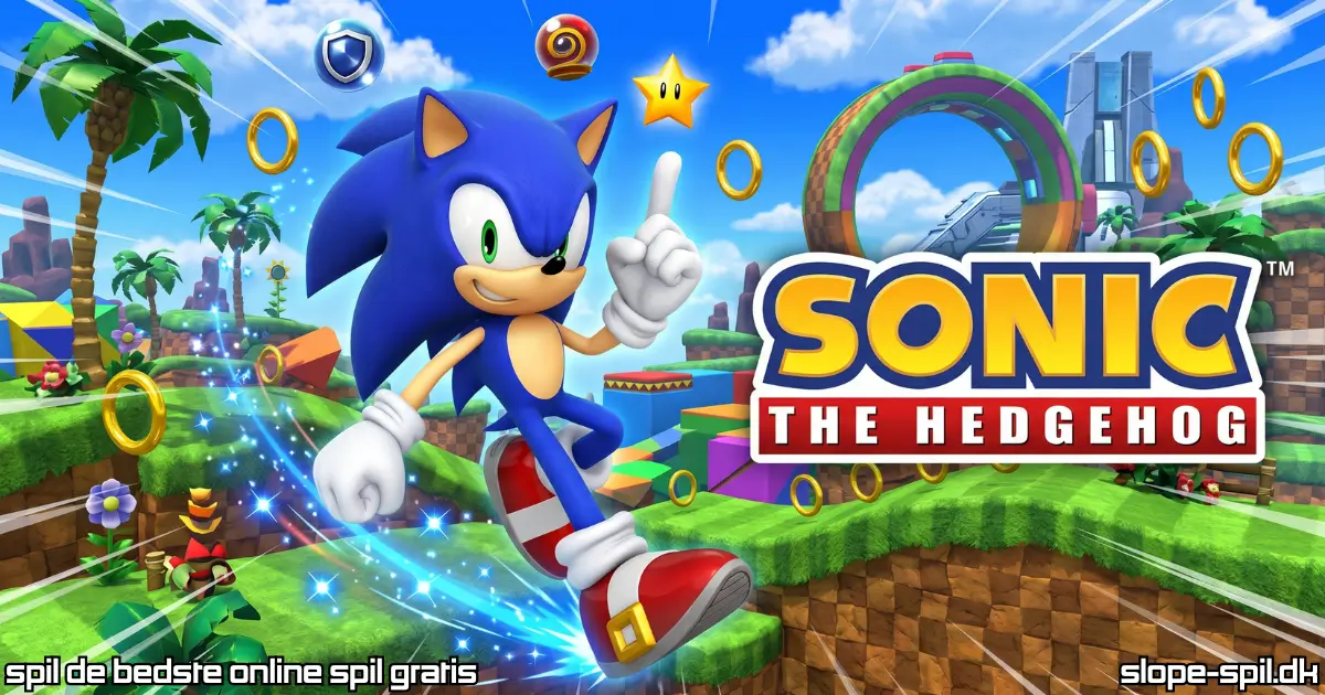 Spil Sonic The Hedgehog Online Gratis