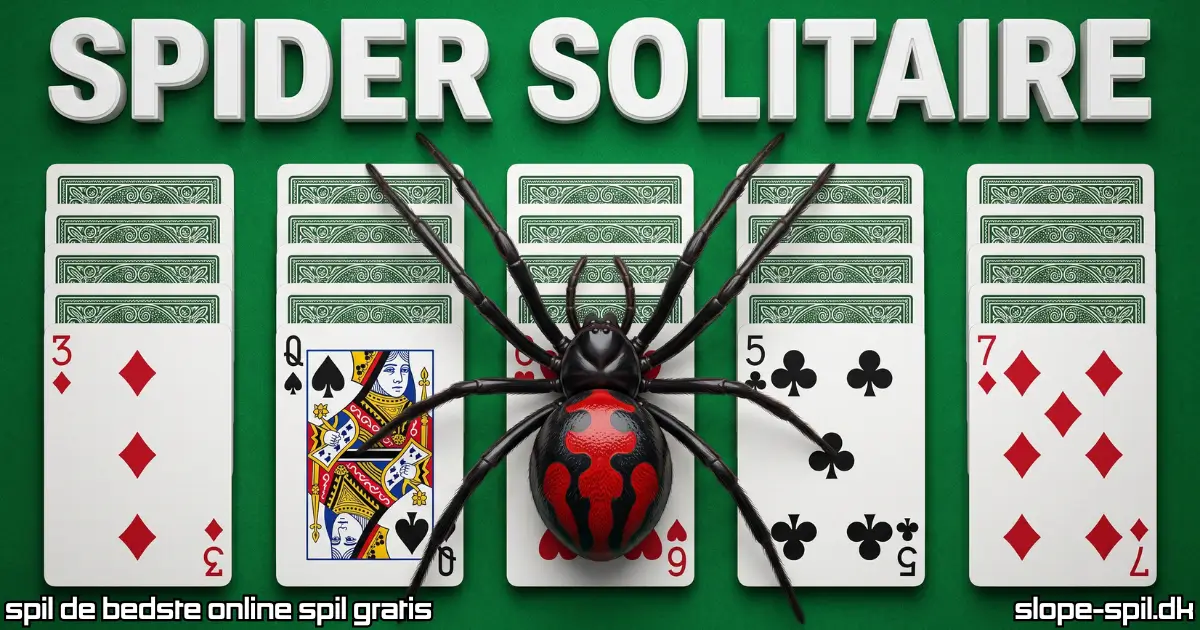 Spil Spider Solitaire Online Gratis
