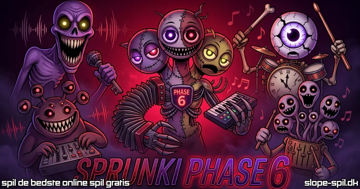 Spil Sprunki Phase 6 Online Gratis
