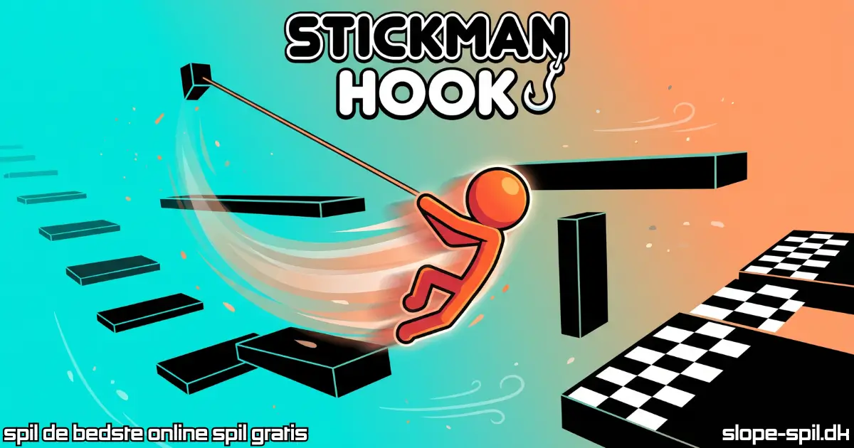Spil Stickman Hook Online Gratis