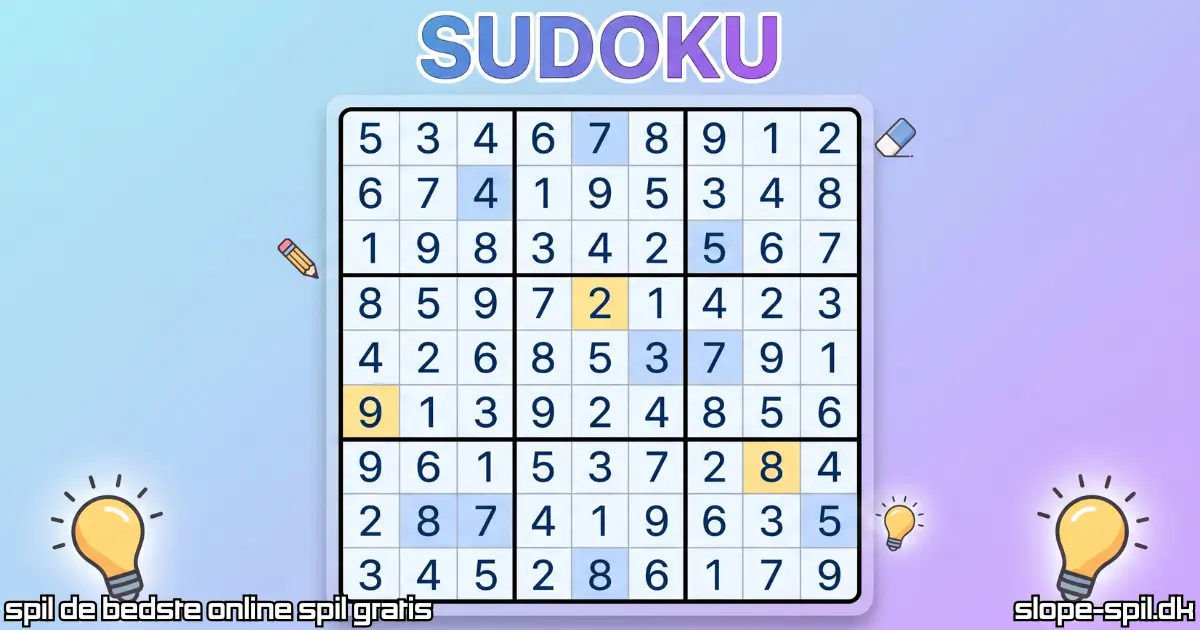 Spil Sudoku Online Gratis