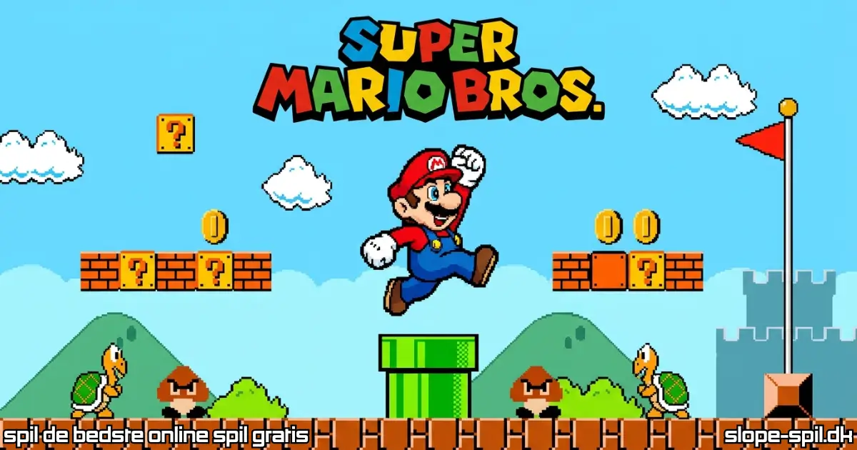 Spil Super Mario Bros Online Gratis