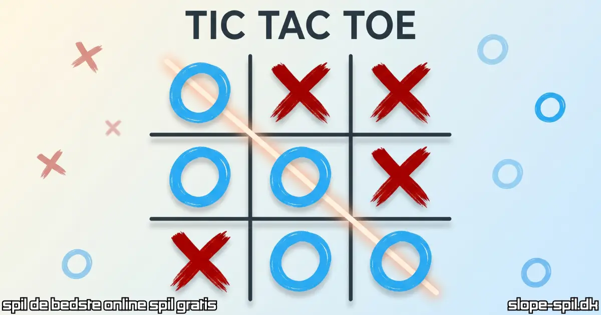 Spil Tic Tac Toe Online Gratis