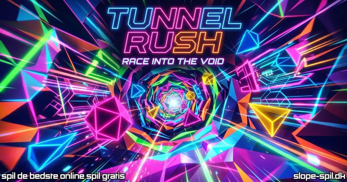 Spil Tunnel rush Online Gratis